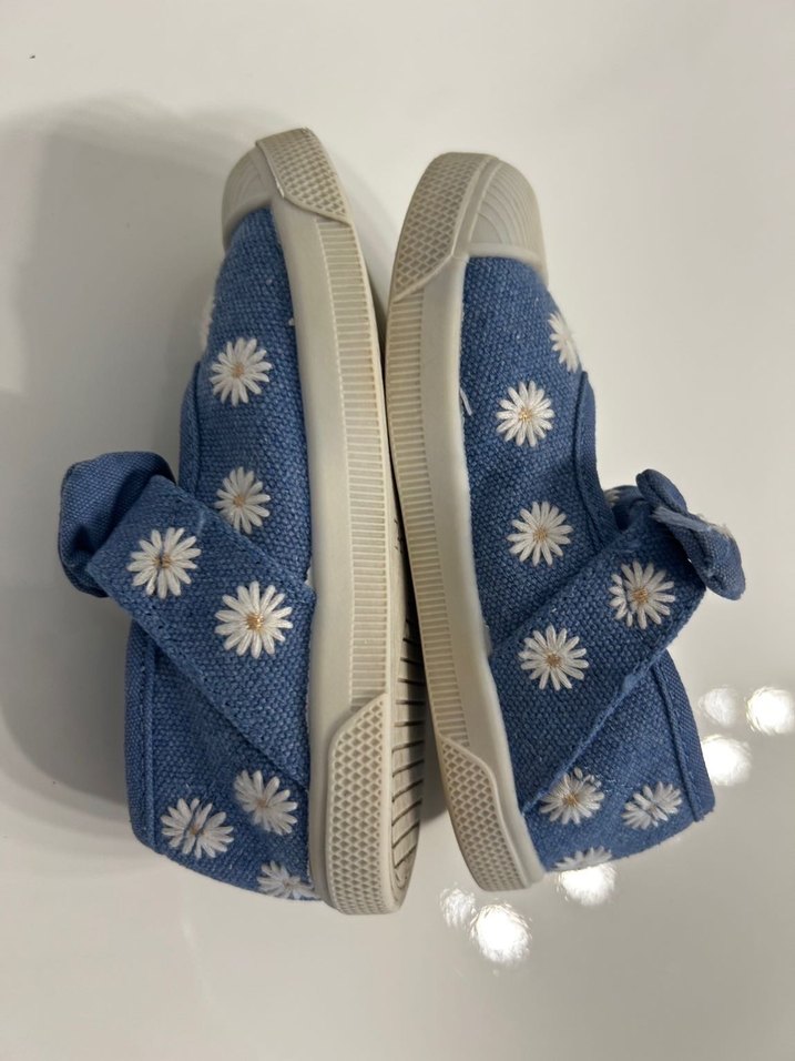 Zara Baby Çiçekli Babet - Görsel 4