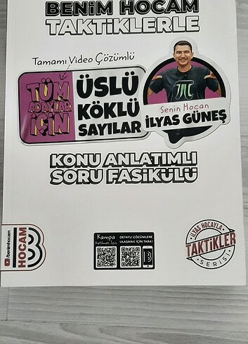 Benim hocam İlyas Güneş taktiklerle serisi TYT KPSS Tüm adaylar