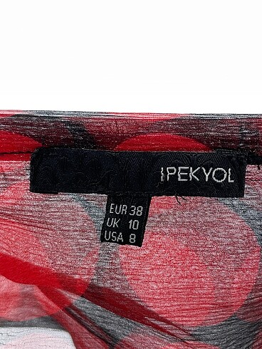 38 Beden kırmızı Renk ipekyol Bluz %70 İndirimli.