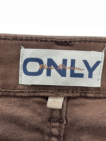 30 Beden kahverengi Renk Only Jean / Kot %70 İndirimli.