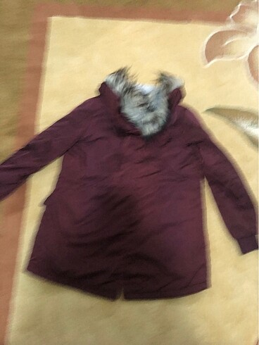 H&M H&M Bordo kız Çocuk mont