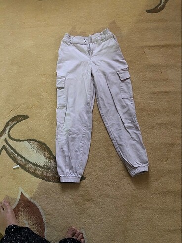 LC Waikiki LCW Beyaz Kargo pantolon