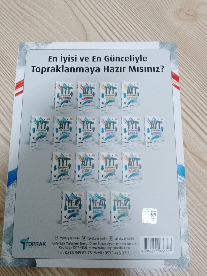 Toprak Yayınları Ayt Matematik Soru Bankası - Görsel 2