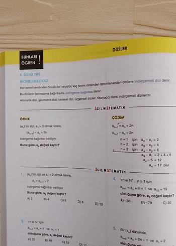 Matematiğin İlacı Logaritma Diziler Kitabı - Görsel 3