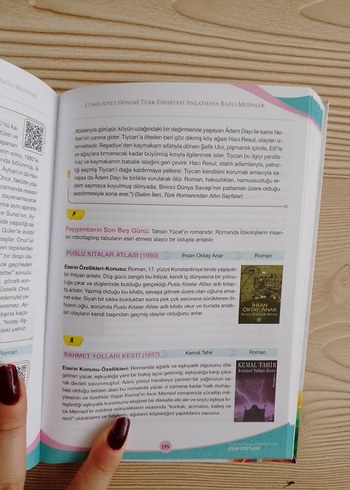 Türk ve Dünya Edebiyatında Eser Özetleri El Kitabı - Görsel 3