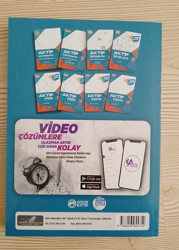 Aktif Geometri TYT AYT Soru Bankası - Görsel 2