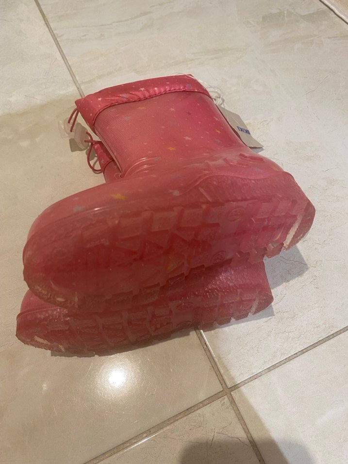 Kız Çocuk Pembe yağmur botu - Görsel 2