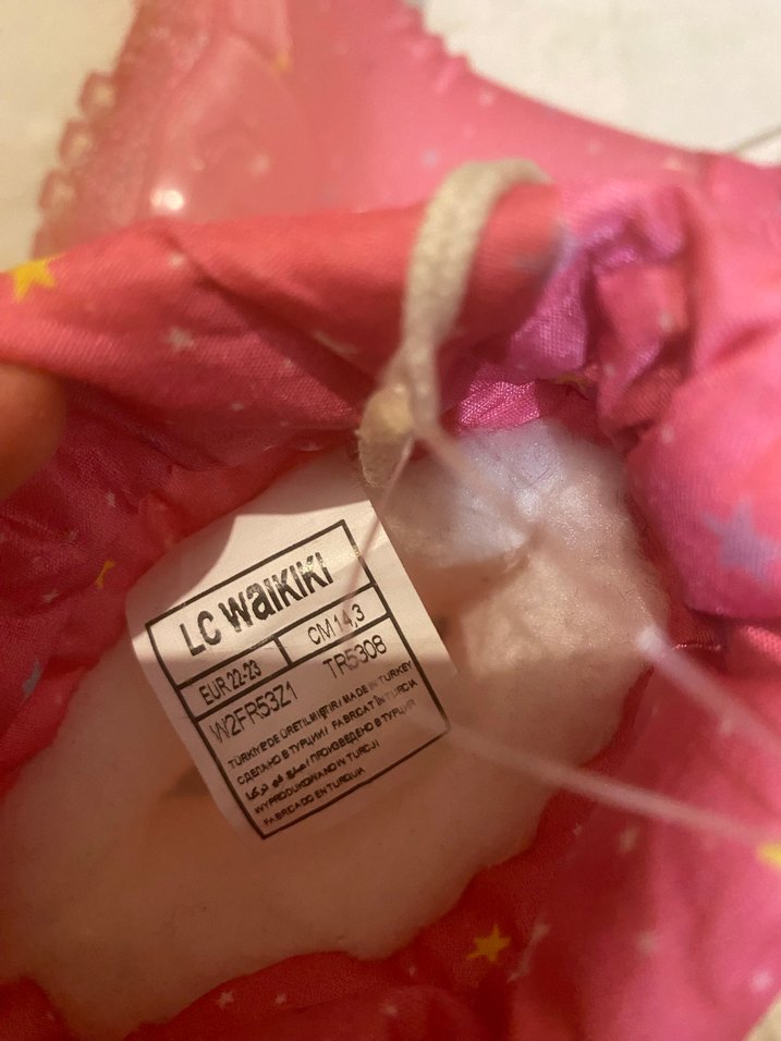 Kız Çocuk Pembe yağmur botu - Görsel 3