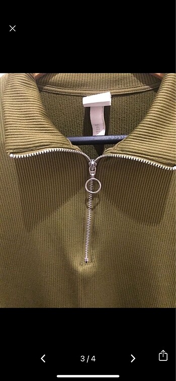 H&M HM FERMUARLI BLUZ
