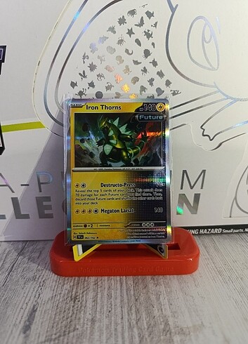  Beden Pokemon Temporal Forces 062/ 162 Iron Thorns Holo Rare