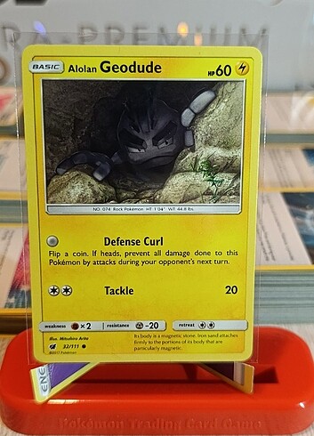 Pokemon Crimson Invasion Alolan Geodude