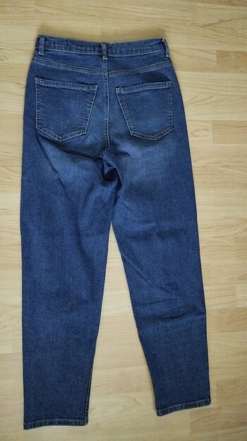 26 Beden lacivert Renk Mom Jean