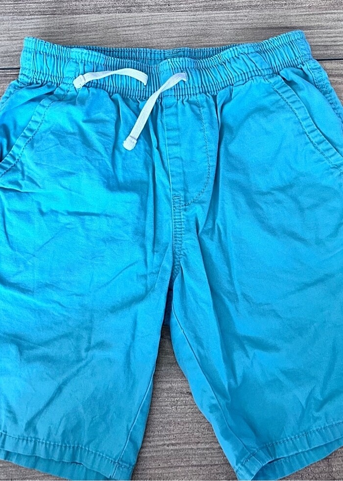 Yeşil ve turkuaz şort - Görsel 2