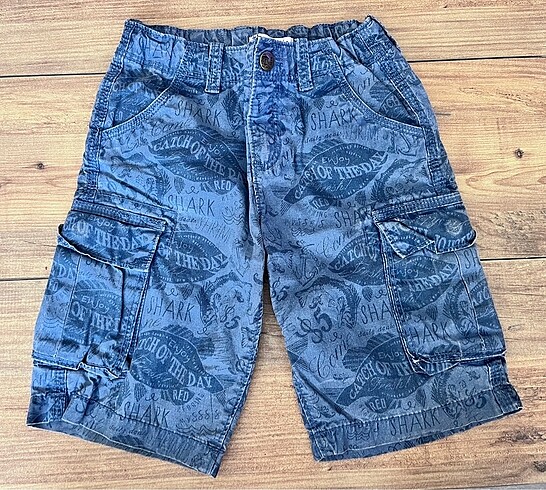 İşçilikli 3 adet şort - Görsel 7