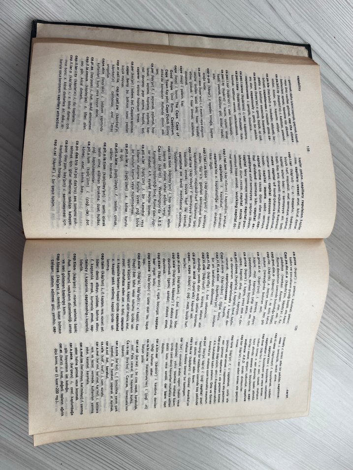 Redhouse İngilizce-Türkçe Sözlük (1981 Basım) - Görsel 3