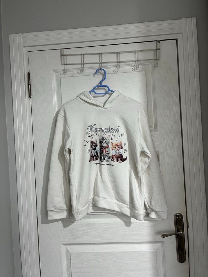 Baskılı Çocuk Sweatshirt - Görsel 2