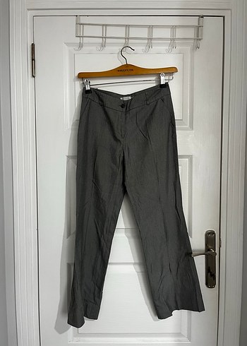 Gri Kumaş Pantolon - Görsel 3