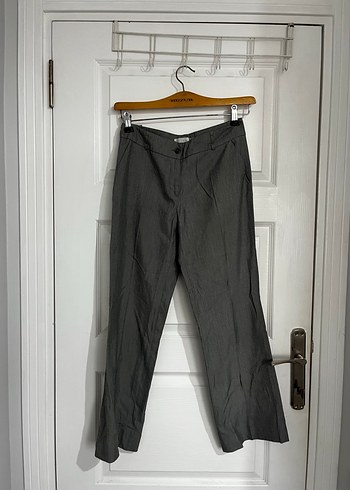 Gri Kumaş Pantolon - Görsel 2