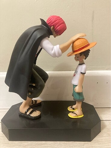 One Piece Shanks luffy figür - Görsel 5