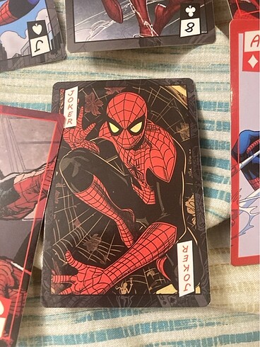 Spider-Man oyun kart iskambil kartı - Görsel 9