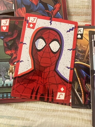 Spider-Man oyun kart iskambil kartı - Görsel 19