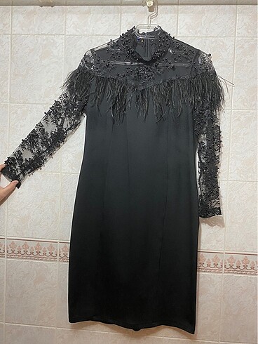 Siyah abiye elbise