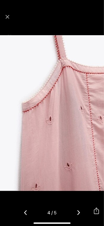 Zara Zara boncuklu elbise