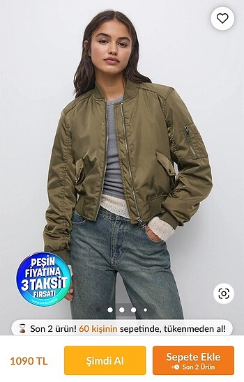 Pull&Bear pilot ceket