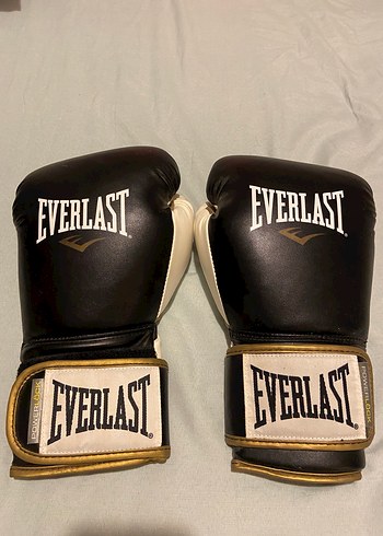 Everlast Siyah Deri Boks Eldiveni