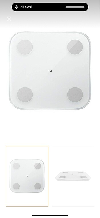 xiaomi mi body composition scale 2 Yağ ölçer fonksiyonlu akıllı 
