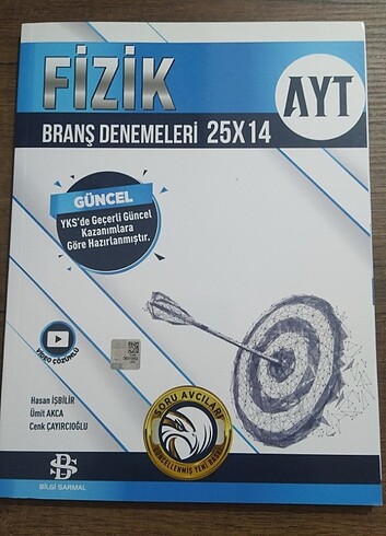 BİLGİ SARMAL AYT FİZİK DENEMESİ 25×14