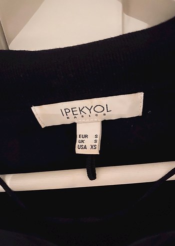 Siyah Uzun Kollu dokuma Kadın Kazak - Görsel 3