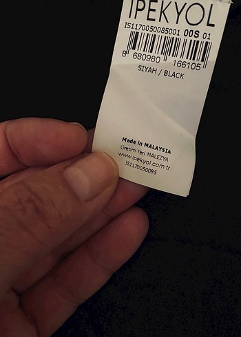 Siyah Uzun Kollu dokuma Kadın Kazak - Görsel 5