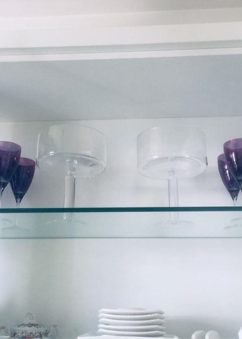 Koyu Mor Şarap Kadehleri - Görsel 4