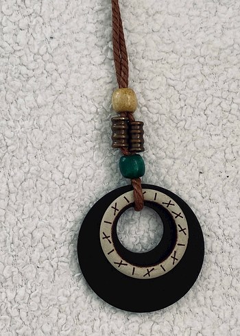 Uzun Bohem Boncuklu Kadın Kolye - Görsel 2