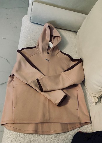 Bej  Midi Sweatshirt Puma - Görsel 3