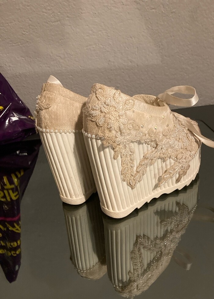 Gelinlik ayakkabı - Görsel 5