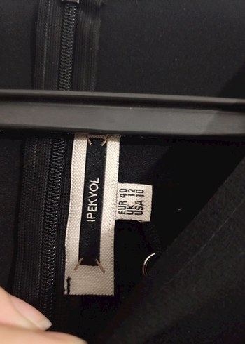 İpekyol siyah mezuniyet elbisesi - Görsel 2