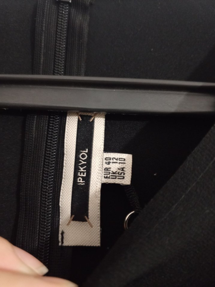 İpekyol siyah mezuniyet elbisesi - Görsel 2