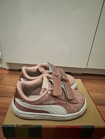 Puma Puma smash 3.0 glitz glam bebek spor ayakkabı