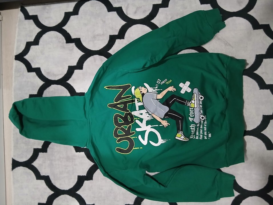 5 adet Kapüşonlu  Erkek Sweatshirt toplu bi şekilde satilcaktir - Görsel 2