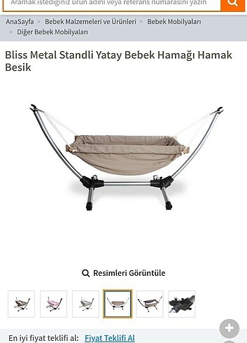 Diğer Bebek hamak