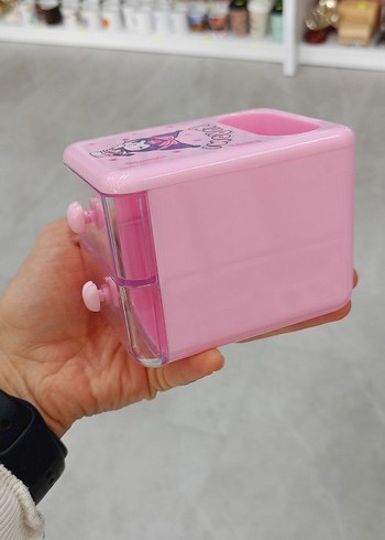 Kalpli Kulplu Pembe Organizer - Görsel 3