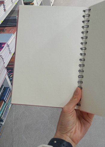 Pembe Spiralli Pastel Defter - Görsel 3