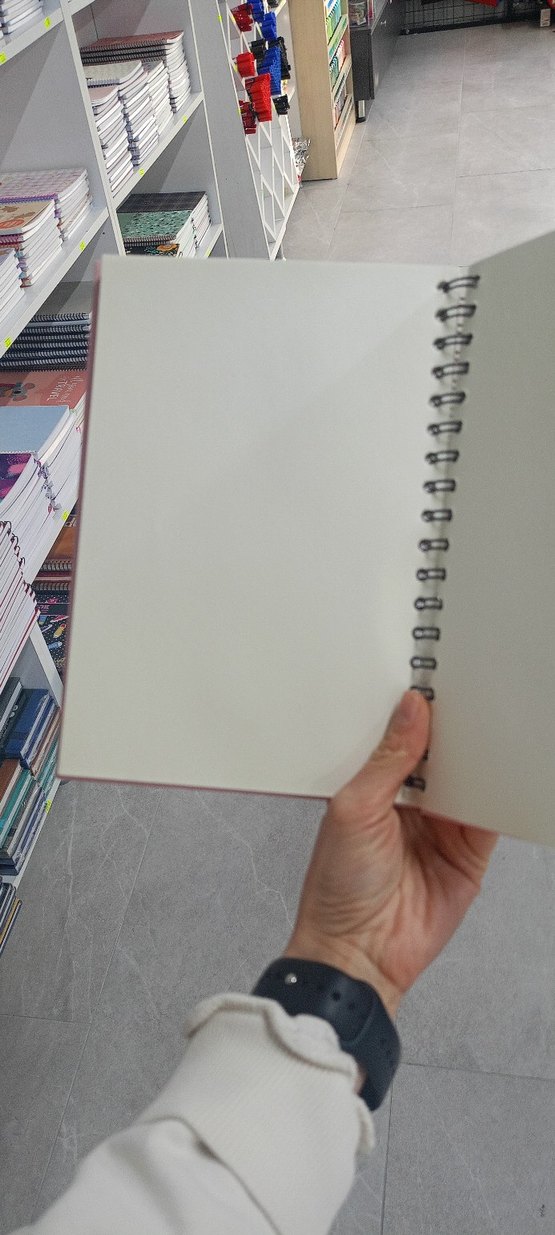 Pembe Spiralli Pastel Defter - Görsel 3