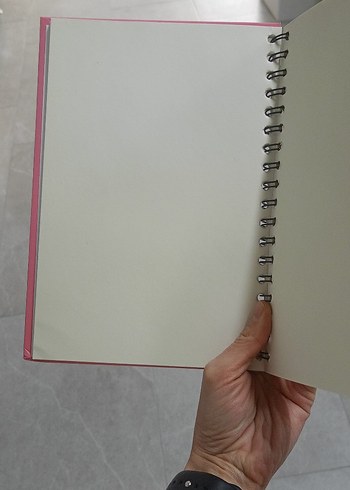 Pembe Spiralli Pastel Defter - Görsel 3