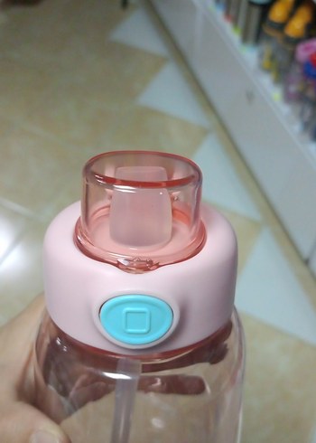 Pastel Pembe  Suluk H2O Yazılı - Görsel 2