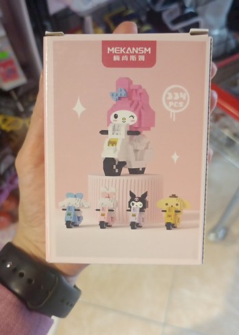 Beden MEKANSM Pembe Lego Blok Seti 324 Parça