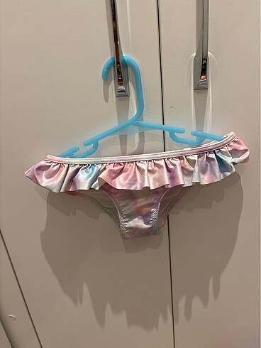 6 Yaş Beden çeşitli Renk Kız çocuk bikini takımı