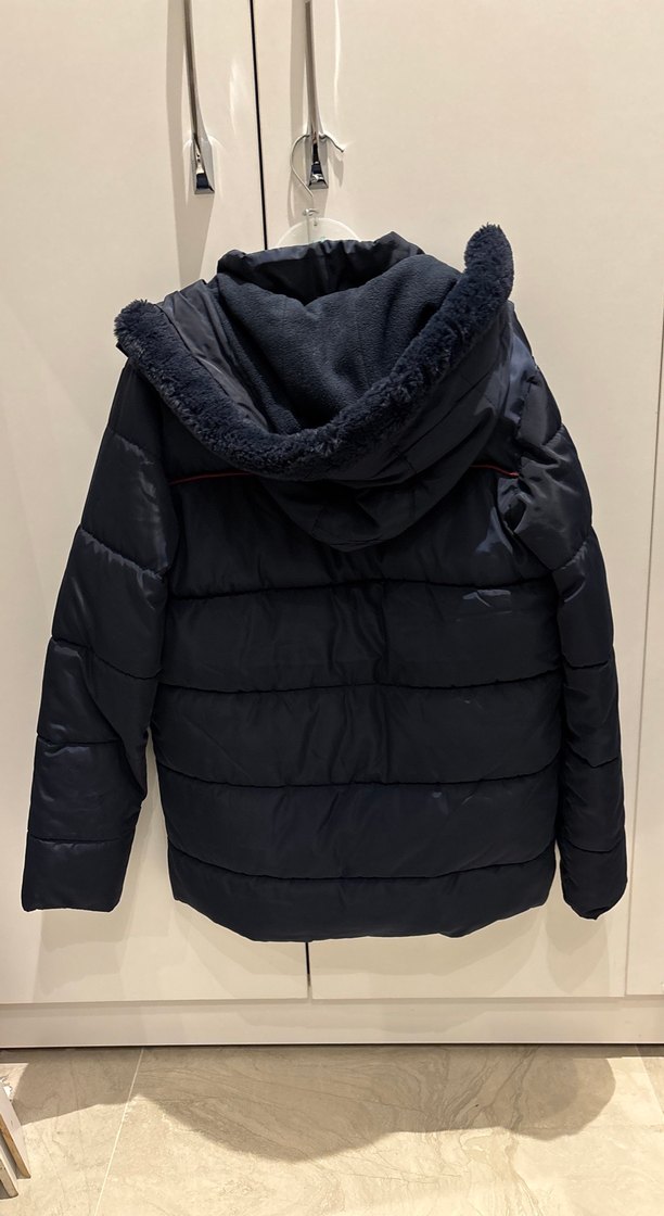 Lacivert erkek çocuk Mont - Görsel 3